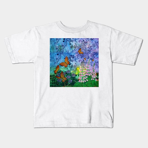 Monarch Haven Kids T-Shirt by ArtByMark1